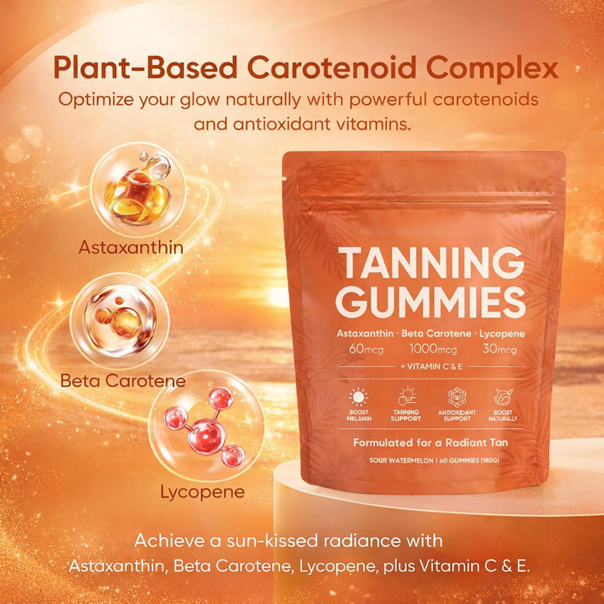 SOLÉRIA™ – Gummies Autobronzants Naturels ☀️